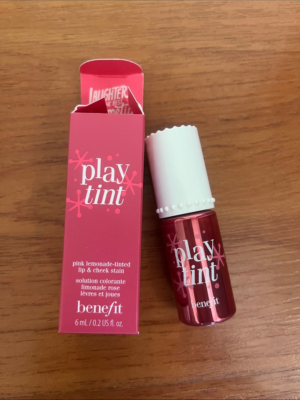 Benefit Play Tint Lip & Cheek Stain - Pink Lemonade